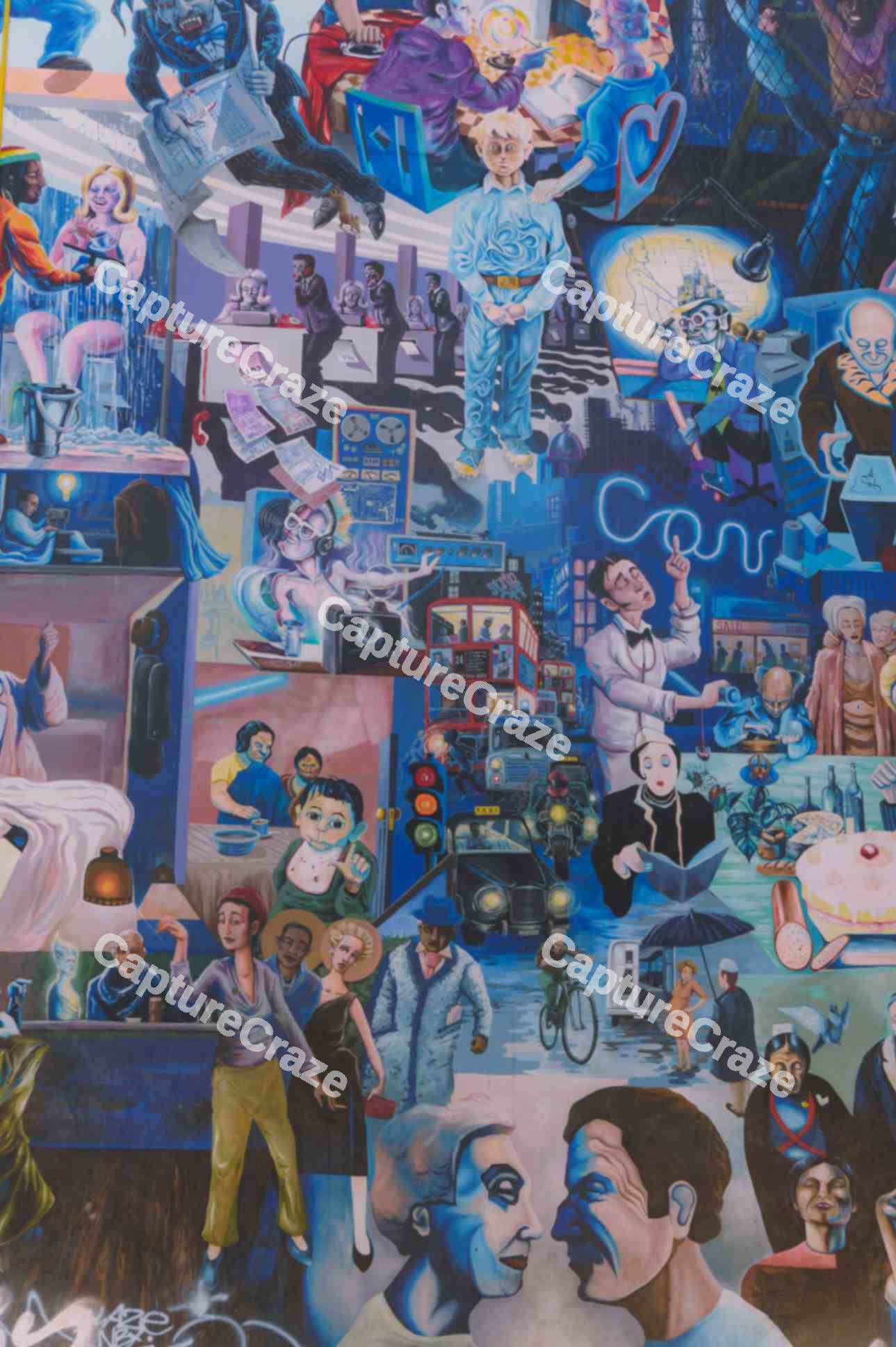 Fitzrovia Mural
